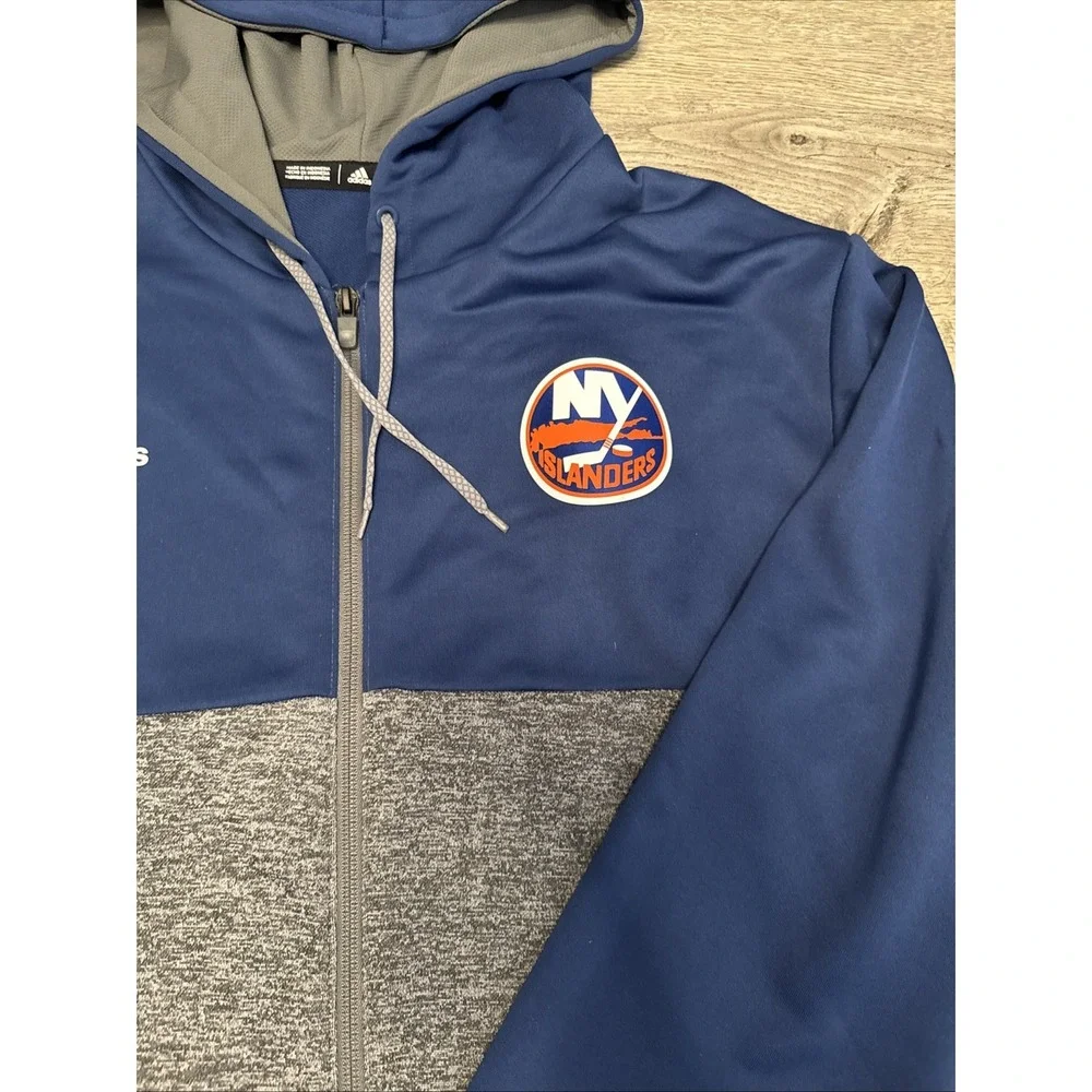 NWOT New York Islander Adidas Hoodie NHL Hockey NY‎ Size Xl